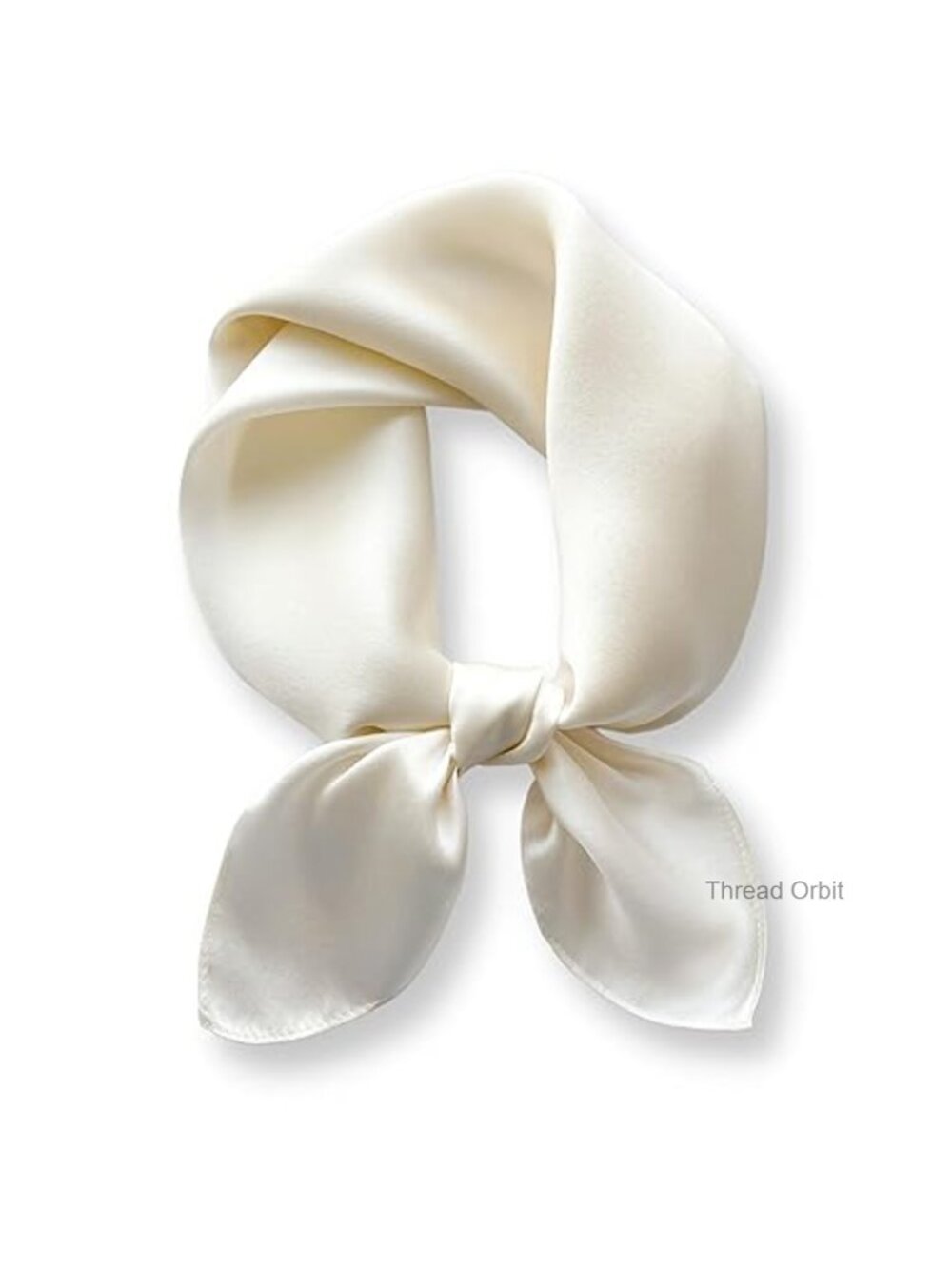 100% Pure Mulberry Silk Scarf 26" Square Solid Color Women Neckerchief